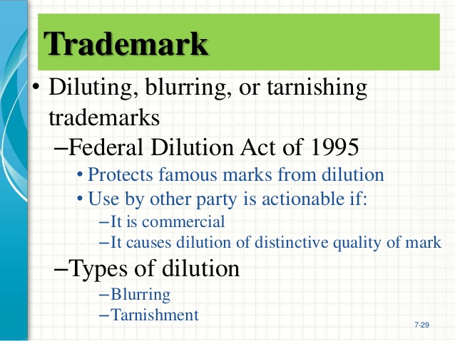 trademark dilution